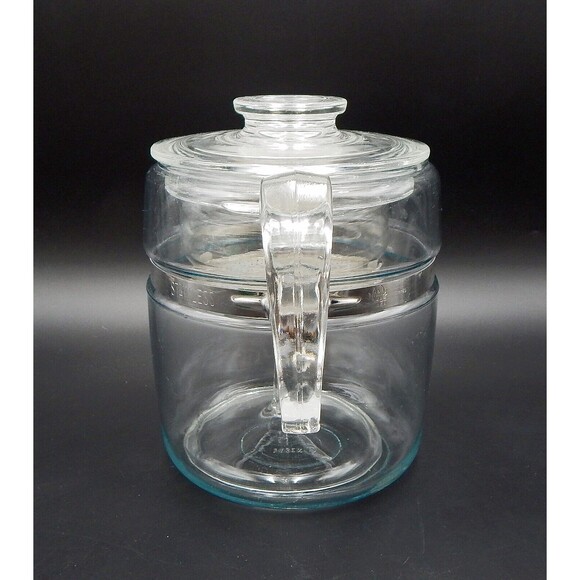 Pyrex Glass 9 Cup Coffee Pot Flameware Percolator Complete #7759-B - Picture 4 of 15